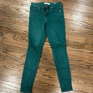PacSun Green Skinny Jeans
